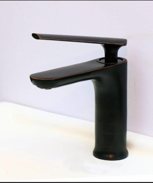 Vintage Oil-Rubbed Bronze Basin Mixer