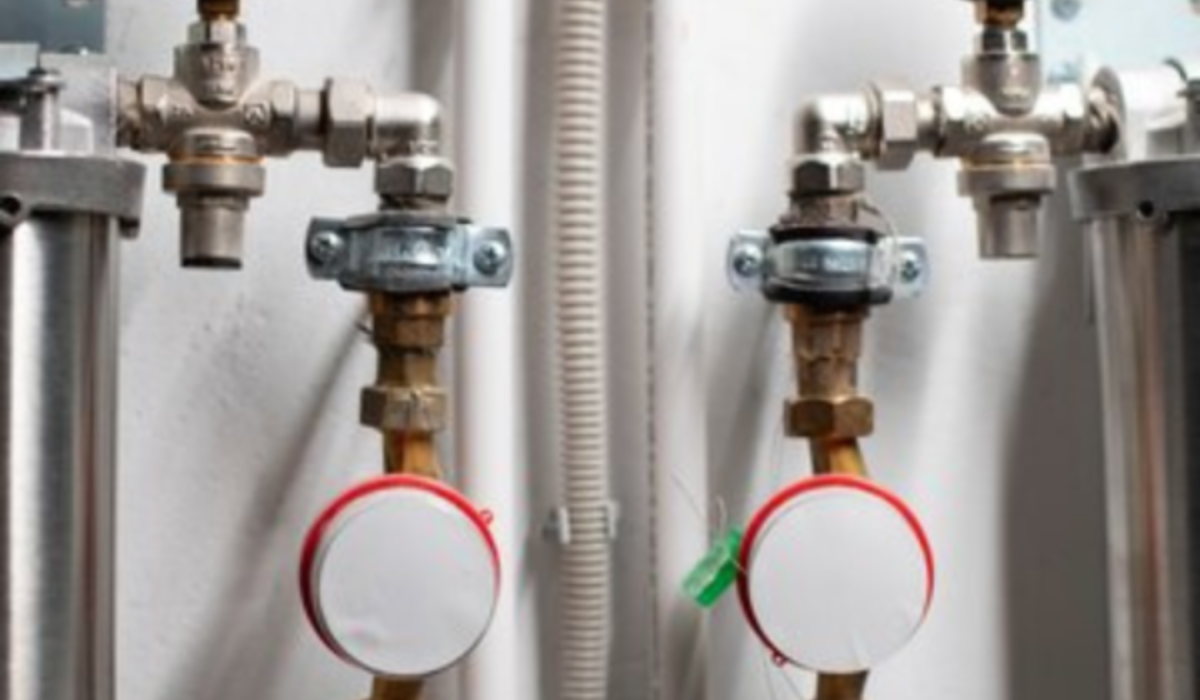 Plant Room Pipework — Industrial Area