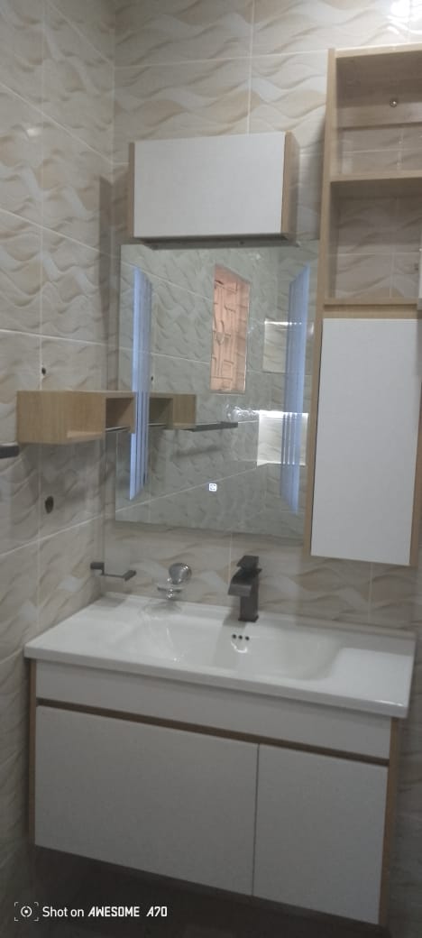 LED Mirror Cabinet & Vanity Install — Kilimani